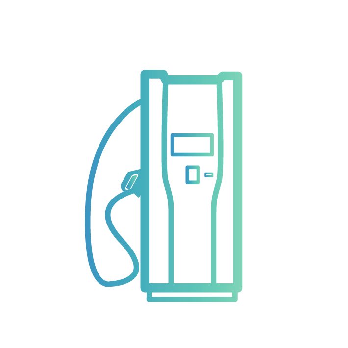 erv charging station with battery