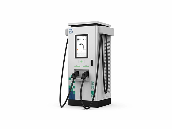 EVB 2 guns dc ev charger with liquid cooling a smart choice for commercial ev charging solutions 21INCH SCREEN
